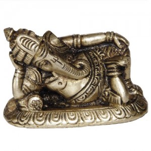 Statue Ganesh en laiton idée cadeau religieux et spirituels