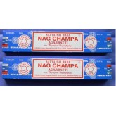Satya Sai Baba - Satya Sai Baba Nag Champa Bâtonnets d'encens 15g - 2 paquets