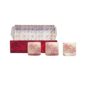 Designers Guild - Coffret de 3 bougies parfumées Shanghai Rose