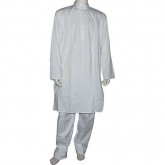 Vêtements pour Hommes Brodé Pyjama de Coton Kurta Tour de Poitrine 102 CM (M/40)